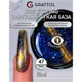 Grattol 15мл 47 Шамаханская царица Builder Base Gel Strong Гибрид базы и геля 10642047