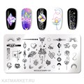 Nicole Diary Пластина для стемпинга 121 60502121