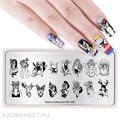 Nicole Diary Пластина для стемпинга Tattoo Collection 02 60502512