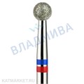 Владмива Фреза алмазная, шар 3,7 мм, сине-красная 806.104.001.524.037G 70608537