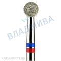 Владмива Фреза алмазная, шар 4 мм, сине-красная 806.104.001.524.040G 70608540