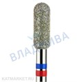 Владмива Фреза алмазная, цилиндр скругленный 3,3 мм, сине-красная 806.104.141.524.033G 70613533