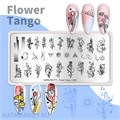 BornPretty Пластина для стемпинга Flower Tango L009 60501069