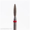 Система Фреза алмазная 856.104.263.080.018 (арт.71003718) Пламя тупое красное 1,8мм 71003718