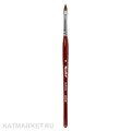 Roubloff AK93R Кисть Лепесток для акрила из волоса Сибирского колонка #6 61104006