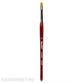 Roubloff GC33R Кисть овальная для геля из синтетического волокна #6 61104086