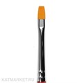 Roubloff GC23R Кисть плоская для геля из синтетического волокна #7 61104097