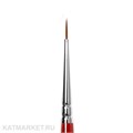 Roubloff DK13R Кисть круглая для тонких линий из волоса колонка #0 61104121