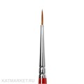 Roubloff DK13R Кисть круглая для тонких линий из волоса колонка #1 61104122