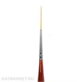 Roubloff DC43R Кисть страйпер для тонких линий из рыжей синтетики #0 61104301