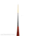 Roubloff DC43R Кисть страйпер для тонких линий из рыжей синтетики #00 61104302