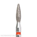 КМИЗ Алмазная фреза 117968 пламя 2,3мм красное стандарт 856.104.243.080.023 70112523