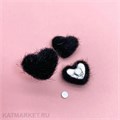 ZooNail Сердечко на магните чёрное (1791) 61601791
