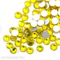 Стразы стекло, Желтые ss3(1.3мм) 200шт 61305491