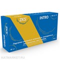 ZKS Intro голубые S 100шт Перчатки нитриловые 60417166