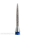 КМИЗ Алмазная фреза 116987 пламя-игла 1,2мм синяя 866.104.250.100.012 70115212