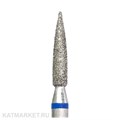 КМИЗ Алмазная фреза 115087 пламя-игла 1,8мм синяя 866.104.249.080.018 70115218