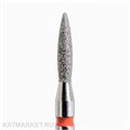 КМИЗ Алмазная фреза 112728 пламя 1,8мм красное 856.104.243.080.018 70112118
