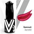 Vogue 10мл Гель-лак витражный Красный 650 11910650