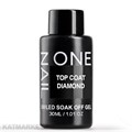 OneNail Top coat Diamond без липкого слоя, без УФ фильтра бутылка 30мл 13302022