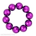 Набор магнитных шариков для гель-лака “Кошачий глаз”, фиолетовые 10шт 60820052