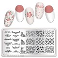 BornPretty Пластина для стемпинга Frenchy Floral L001 60501041