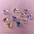 ZooNail Объёмные фигурки Кристальные сердечки 10шт (1860) 61604860