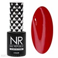 NR 10мл Гель-лак 206 Рубиново-красный 11708206