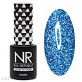 NR 10мл Светоотражающий гель-лак Flash 07 синий 11715007