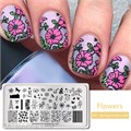BornPretty Пластина для стемпинга Spring Garden L006 60501146