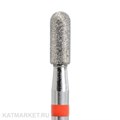 КМИЗ Алмазная фреза 117953 цилиндр скругленный 2,7мм красный 856.104.140.070.027 70119127