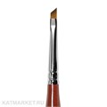 Roubloff DS63R Кисть наклонная из синтетики, имитация колонка #3 61104243