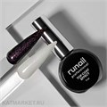 Runail 9909 Глянцевый топ Top Сoat Effect Purple Aurora флакон 9мл 13503009