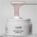 Runail 9958 Моделирующий УФ-гель c жемчужным эффектом Builder UV Gel Pearl 2.0 банка 15г 13506058