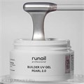 Runail 9961 Моделирующий УФ-гель c жемчужным эффектом Builder UV Gel Pearl 2.0 банка 15г 13506061
